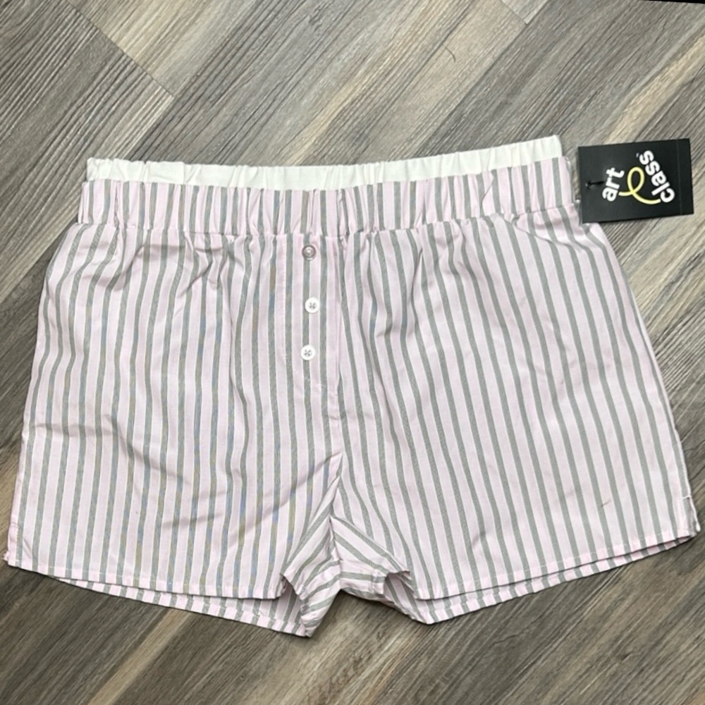 NWT Striped Lounge Shorts